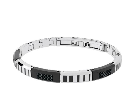 Bracelet Rosso Amante Man in Steel UBR678GR - UBR678GR